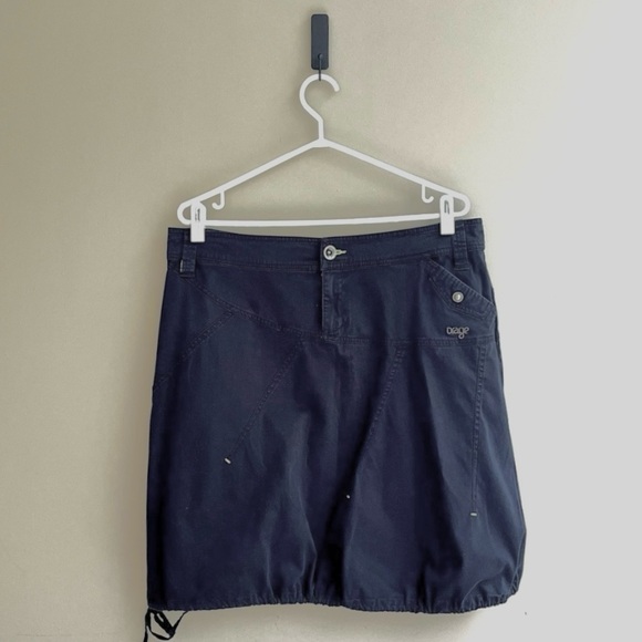 Orage black cotton skirt - Picture 1 of 12